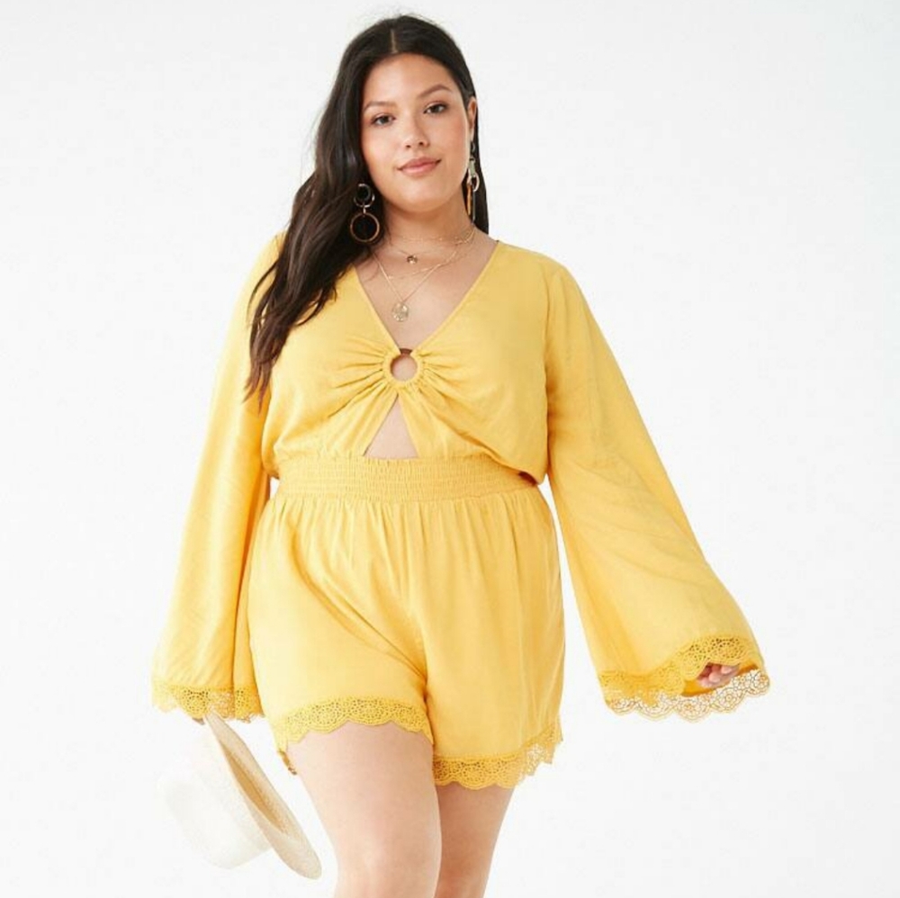 Plus Size Romper